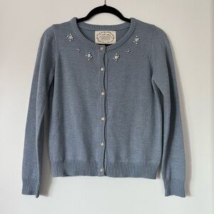 Mouth Valley Knit Button Up Cardigan